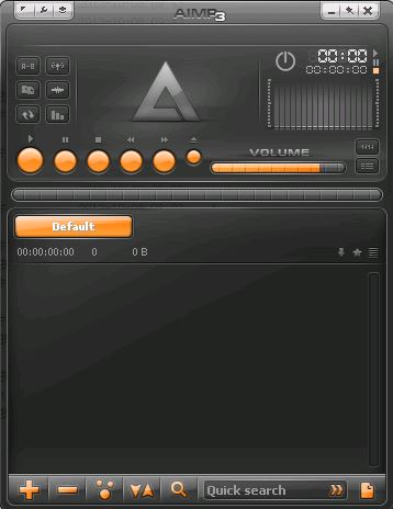 AIMP(音乐播放器)截图