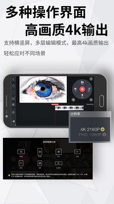 控雪视频制作app（KineMaster）截图