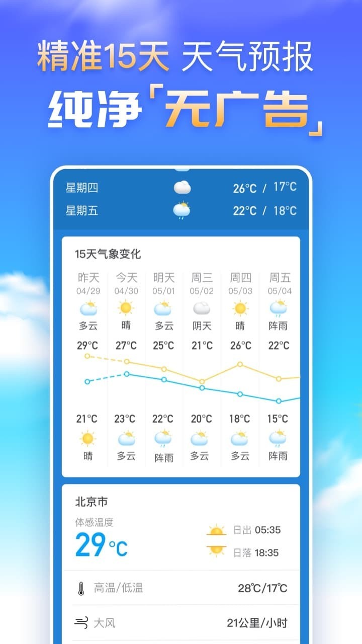 天气预报app下载官网版截图