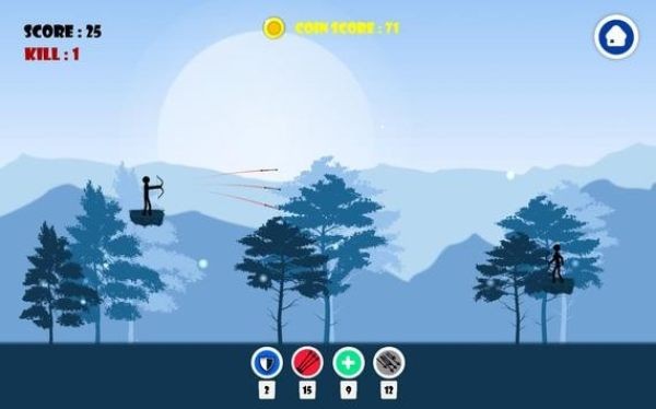 火柴人射击英雄2021（Stickman Archery 2021）截图