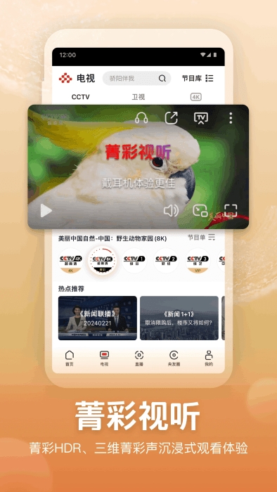 央视频HDapp2024最新版下载安装截图