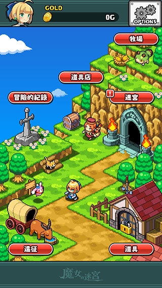 魔女的迷宫DX手机版截图