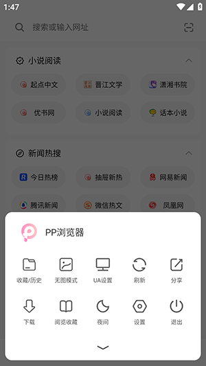 pp浏览器app安卓下载截图