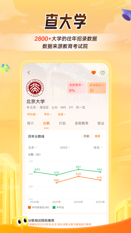 掌上高考ai填志愿官网版截图